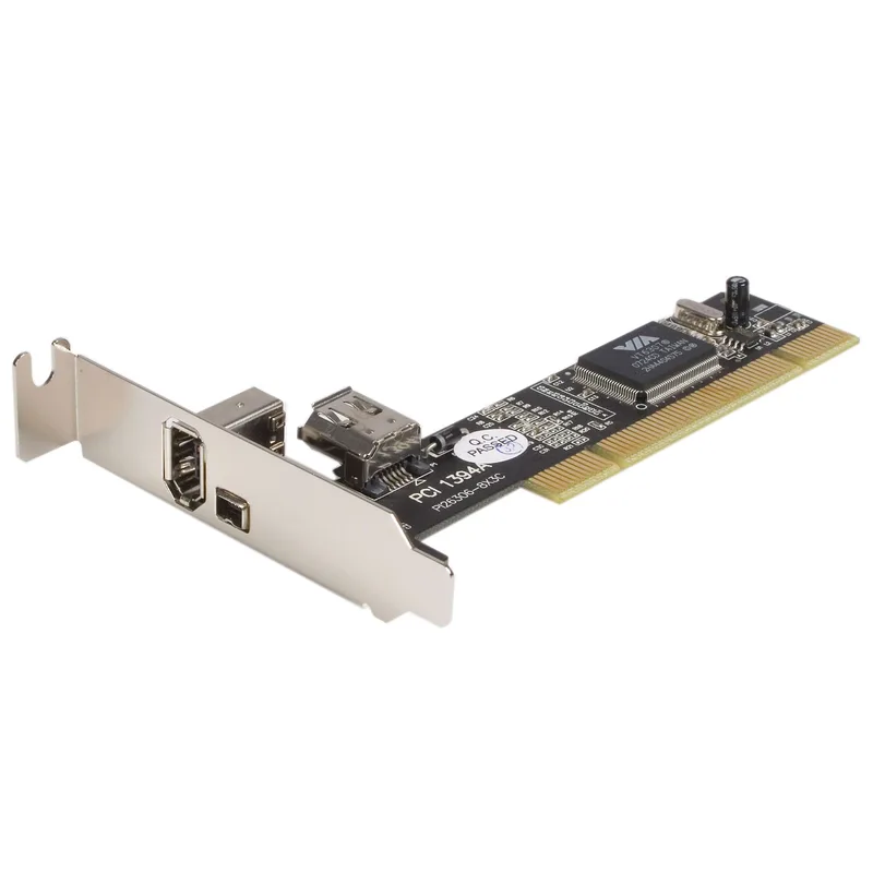 Tarjeta PCI Startech 2x Firewire Bajo Perfil