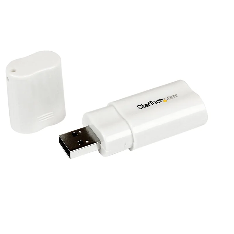 T.Sonido USB STARTECH Conectores mini-jack 3,5m