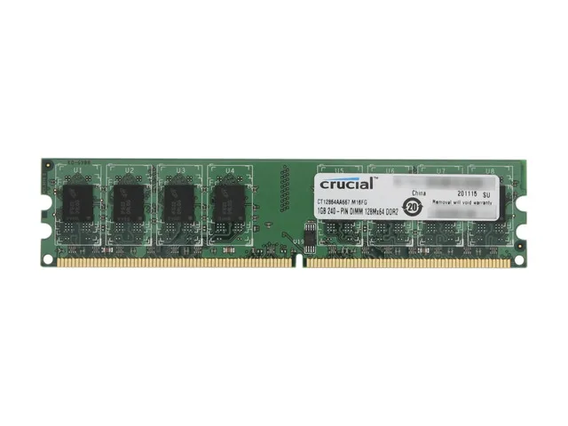 Mem. DDR2 1GB 667 -Crucial-