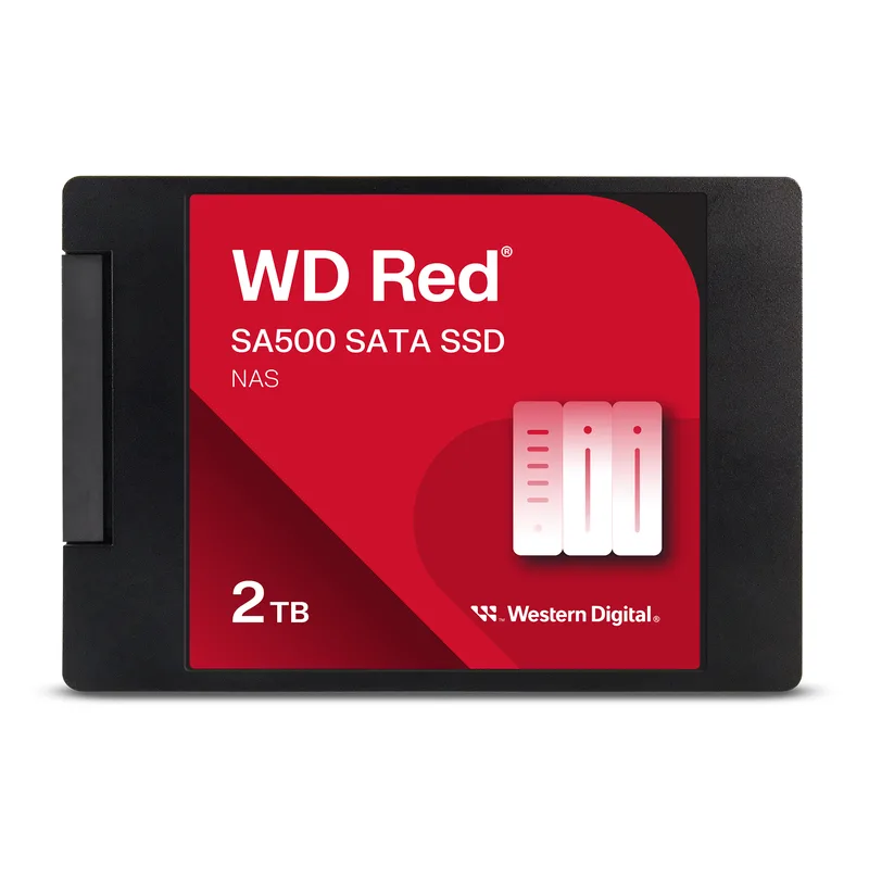 HDD SSDd 2TB. WD Red SA500 NAS
