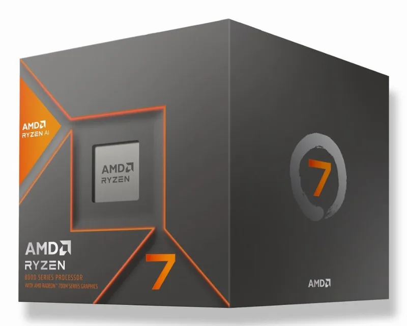 CPU AMD AM5 Ryzen 7 8700G -65W Video+Vent. SBX