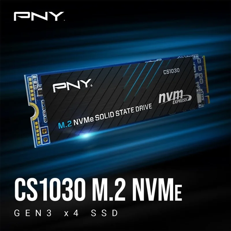 HDD SSD M2 500GB. Pny CS1030 PCIe Gen3x4 NVMe