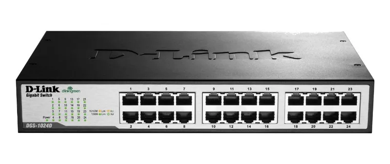 Switch 24P D-link 10/100/1000 DGS-1024D/E Europeo
