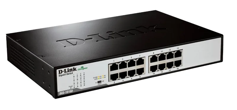 Switch 16P D-link 10/100/1000 DGS-1016D/E