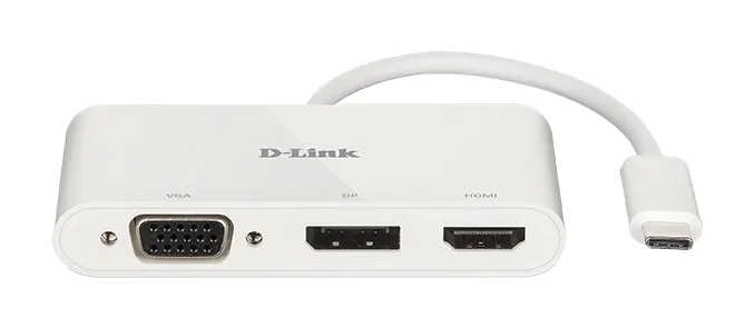 Dock USBC D-link Hdmi/DP/Vga