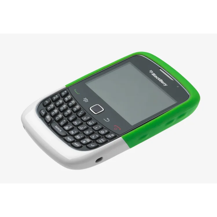 Funda BLACKBERRY VERDE BLANCA 85XX/93XX