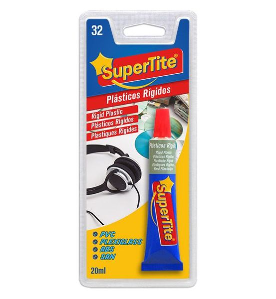 Supertite 2432 Adh.Plast.Rigidos 20Ml 12Pcs