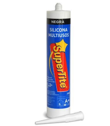 Supertite 2458 Professi Silicona Negra 280 24Pcs