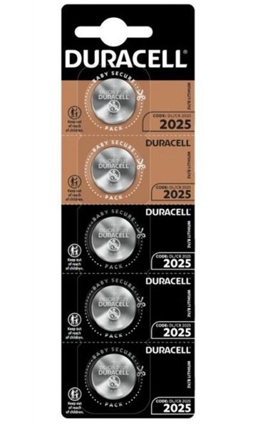 2025 Pila Boton Duracell