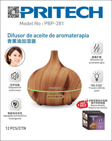 Pritech Pbp-281 Difusor De Aceite De