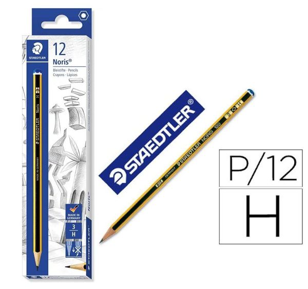 Lapiz (Noris H) Azul H3 Staedtler 100Nh