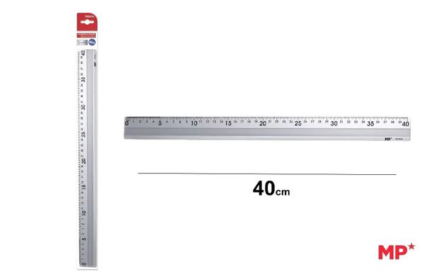 Mp Pa003A Regla De Aluminio 40Cm