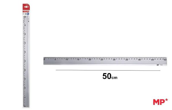 Mp Pa004 Regla De Aluminio 50Cm