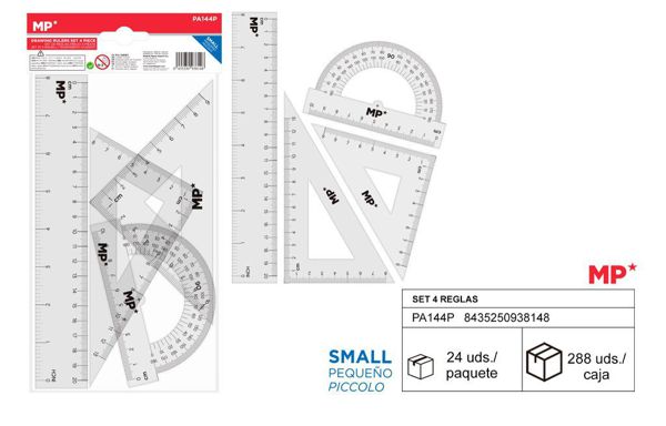 Mp Pa144P Set De Dibujo 4 Piezas Peque