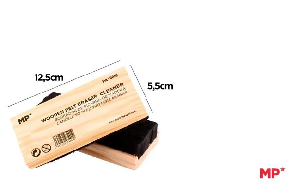 Mp Pa168M Borrador Pizzara De Madera