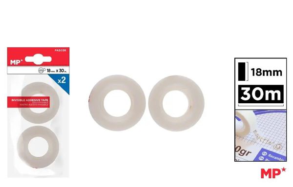 MP PA503R CINTA CELO INVISIBLE 2 Uds