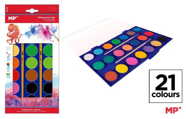Mp Pp153 Artix Set De Acuarela 21 Colores