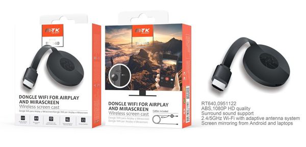 Mtk 0951122 Rt640 Adaptador HDMI Inalambrico WiFi