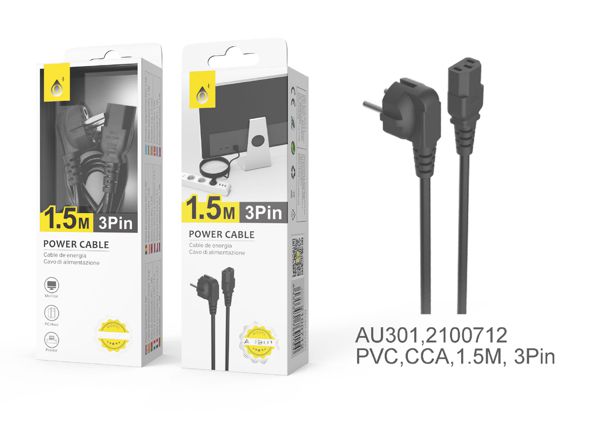 One Plus 2100712 Au301 Cable Euro Power 3 Port