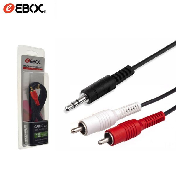 Ebox Eav-3016 Cable Jack A 2 Rca 1.5M