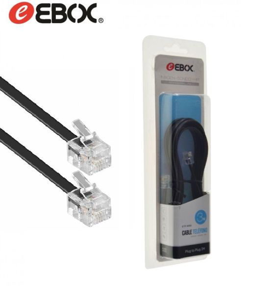 Ebox Etf-5050 Cable Telefono 3M