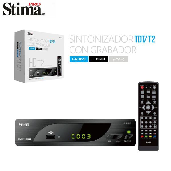 Stima St-8100R Sintonizador Tdt