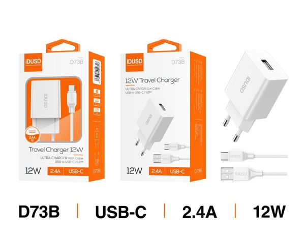Idusd D73B D73A Cargador Cable Type-C