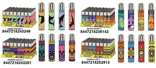 Clipper Mechero Con Dibujo Grande