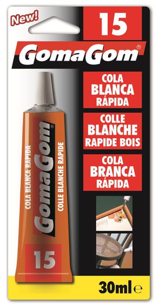 Gomagom 15007 Bliste Cola Blanca Rap 30 12Pcs