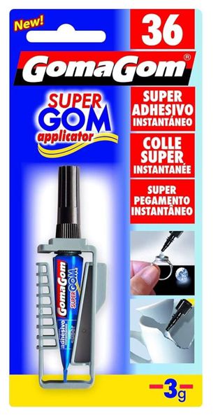 Gomagom 17021 Super Pegamento Ciano 3G Con Aplicador