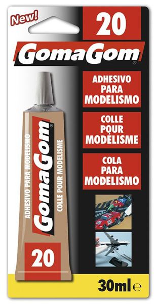 Gomagom 22401 Blister Adhesivo Modelismo 12Pcs