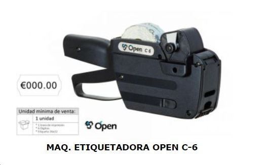 Maq Etiquetadora Open C-6 Etioc6E00