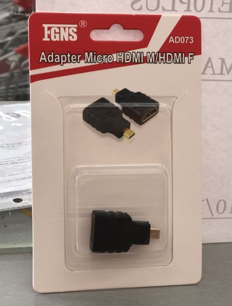 Gns Ad073 Adaptador Micro HDMI M A HDMI F