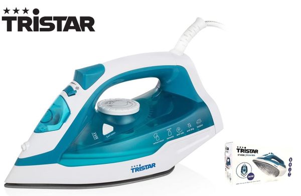 TRISTAR ST-8320 PLANCHA DE VAPOR SUELA DE CERáMICA, 2600 W