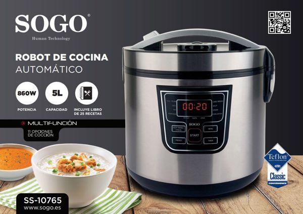Sogo Ss-10765 Robot De Cocina