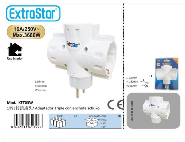 Ladron Schuko 3 Tomas Blanco Cj96