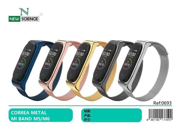 Mi Band 5/Mi Band 6 Correa Metal