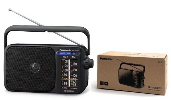 Panasonic Rf-2400Deg-K Radio Negro