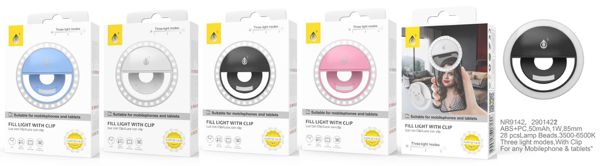 One Plus 2901422 Nr9142 Mini Anillo LED 3 Nivel Negro