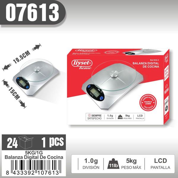 Liyset Ks-5 107613 Balanza Cocina
