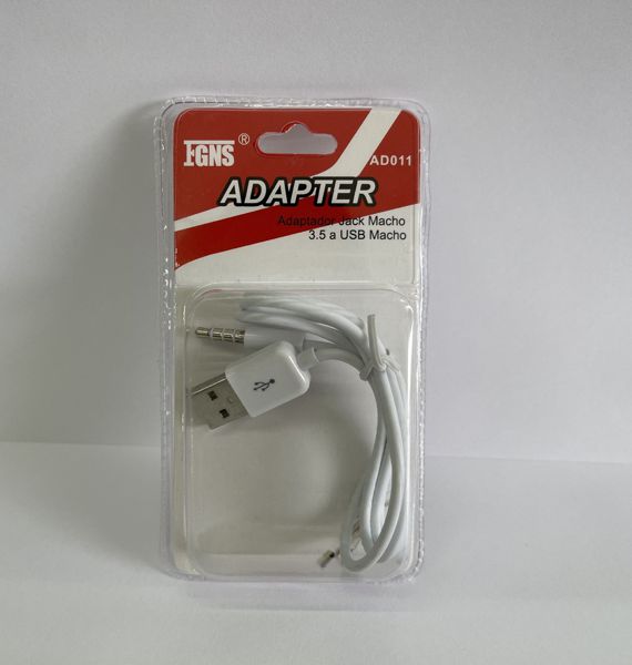 Fgns Ad011 Adaptador Jack Macho 3.5 A USB Macho