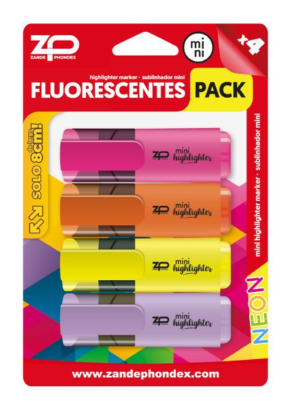 Zp 090310 B/ 4 Mini Fluorescentes