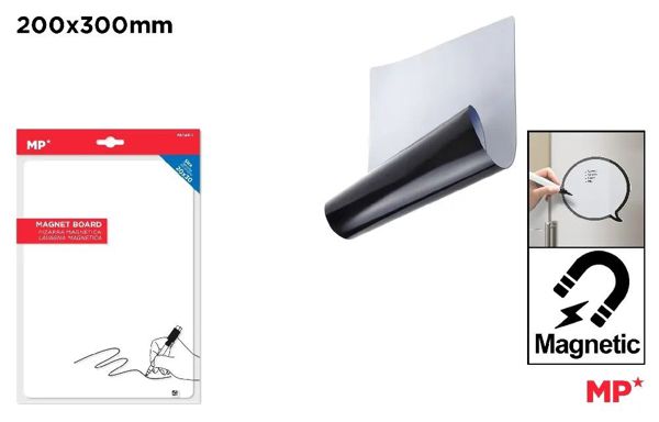 Mp Pa146-1 Pizarra Magica Iman Recortable 20X30