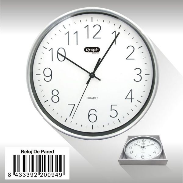 Liyset Eg7774-Hf249 Reloj De Pared