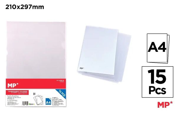 Mp Pc146B-15 Dossier U?Ero Transparente A4.