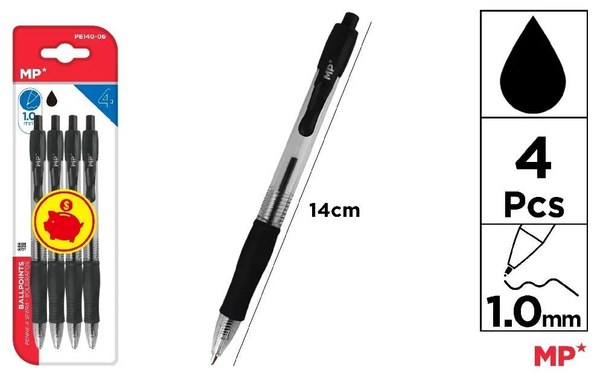 Mp Pe140-06 Boligrafos Punta 1.0Mm