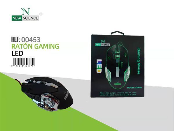 New Science Gm690 Raton Gaming LED