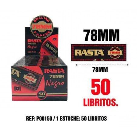 Rasta P00150 Papel 50 Lib Negro 78Mm