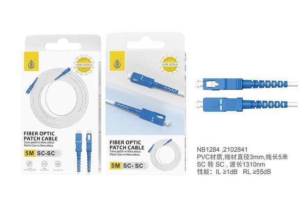 One Plus 2102841 Nb1284 Cable Fibra Optica Sc To Sc 5M