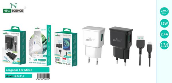 New Science Sld-T31 Cargador Micro USB